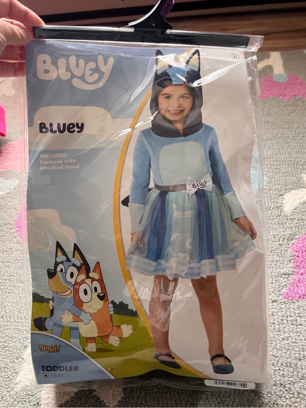 Bluey 5-6t Halloween costume dress